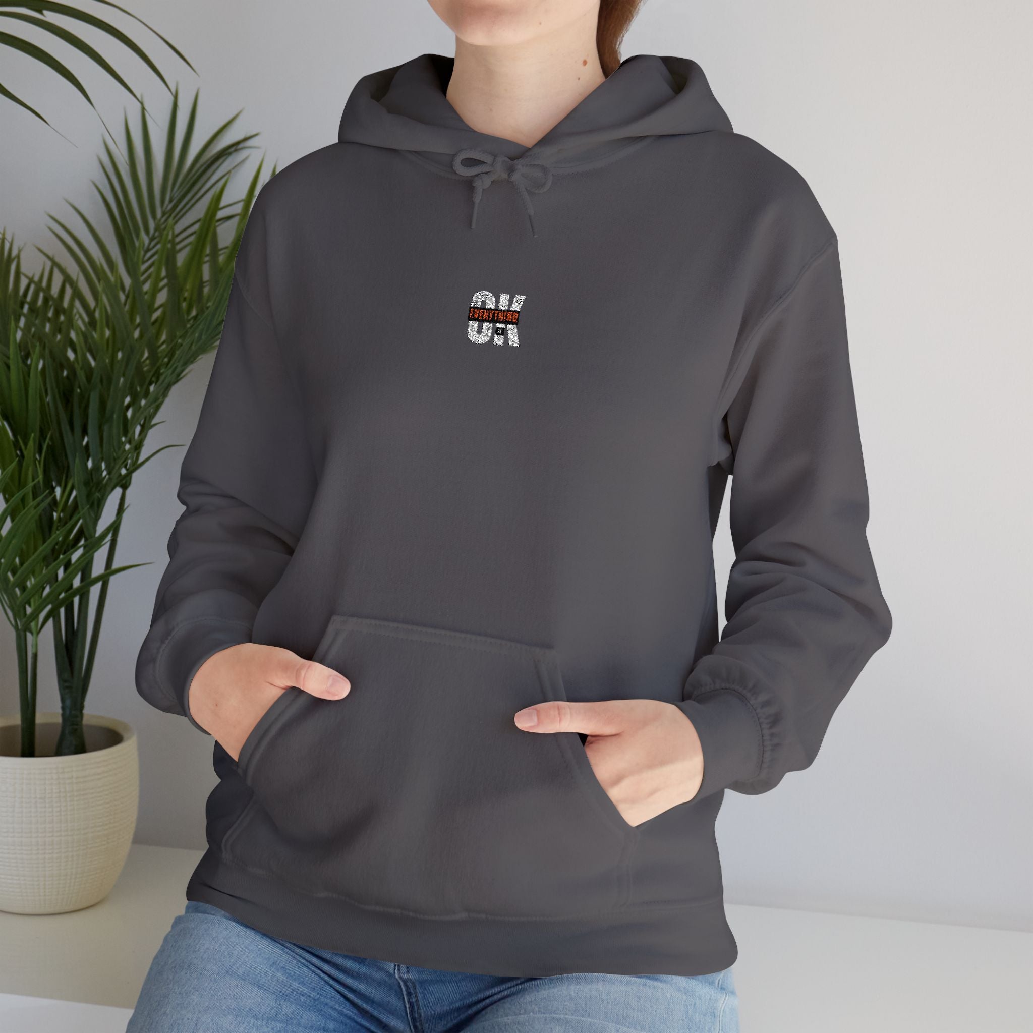 Minimal Tiny Fox Hoodie — Cute Tiny Fox Graphic Pullover for Animal Lovers