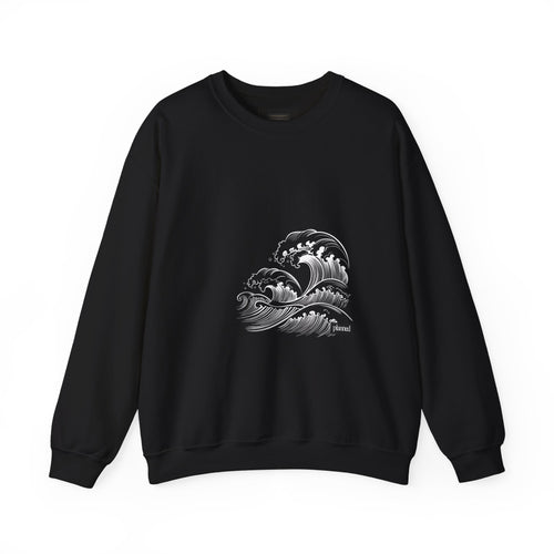 Classic White Crewneck Sweatshirt — Minimal Casual Pullover