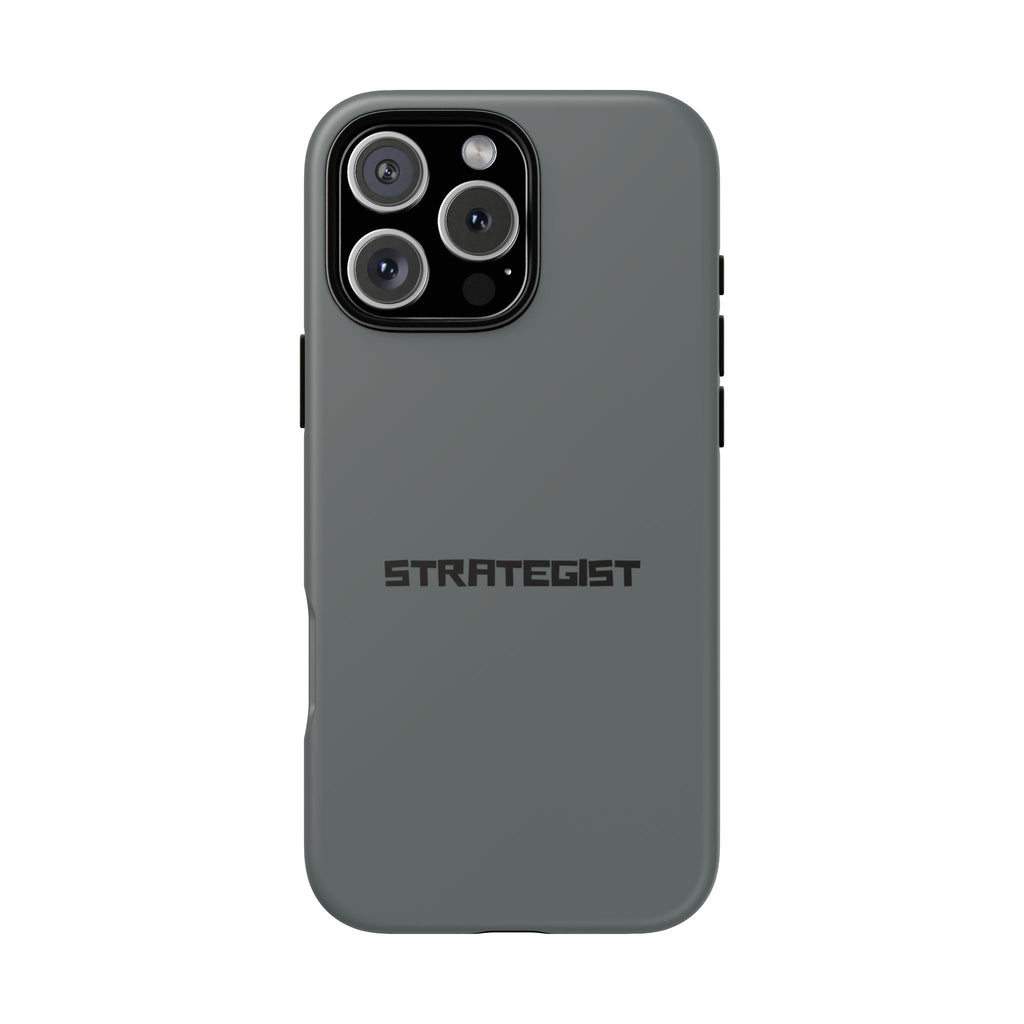 Strategist Tough Phone Case — Rugged Matte Protective Cover