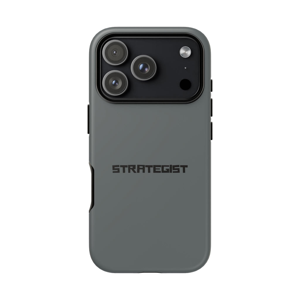 Strategist Tough Phone Case — Rugged Matte Protective Cover