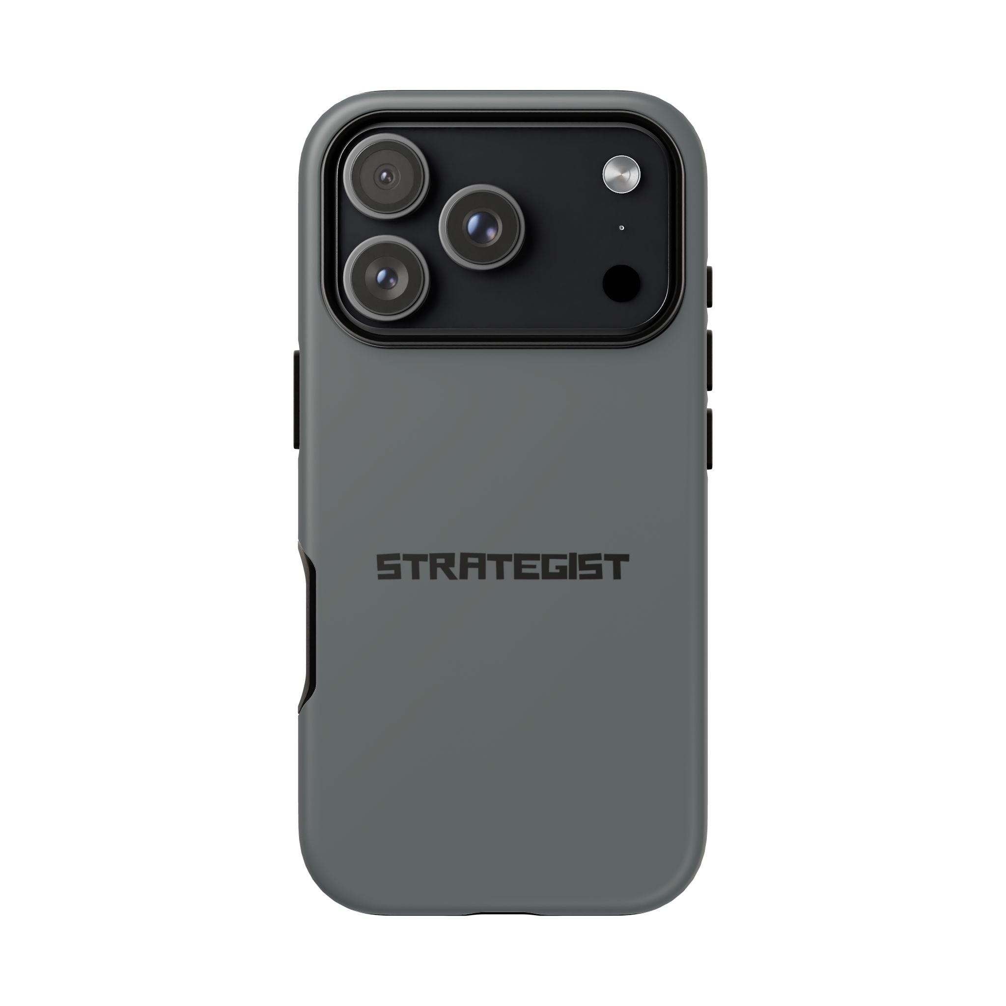 Strategist Tough Phone Case — Rugged Matte Protective Cover