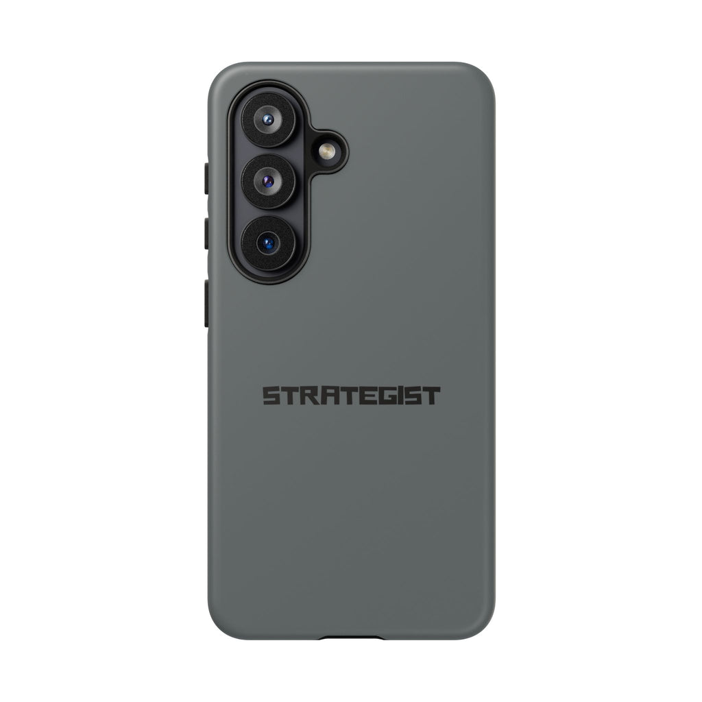 Strategist Tough Phone Case — Rugged Matte Protective Cover